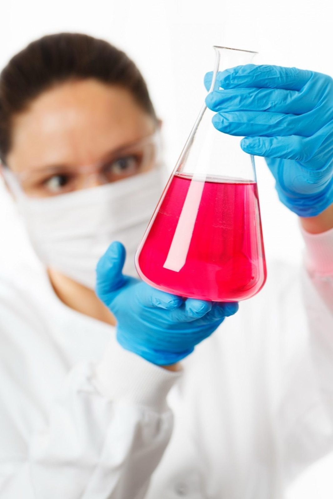 Pesquisa em laboratório — bancada e bioquímica